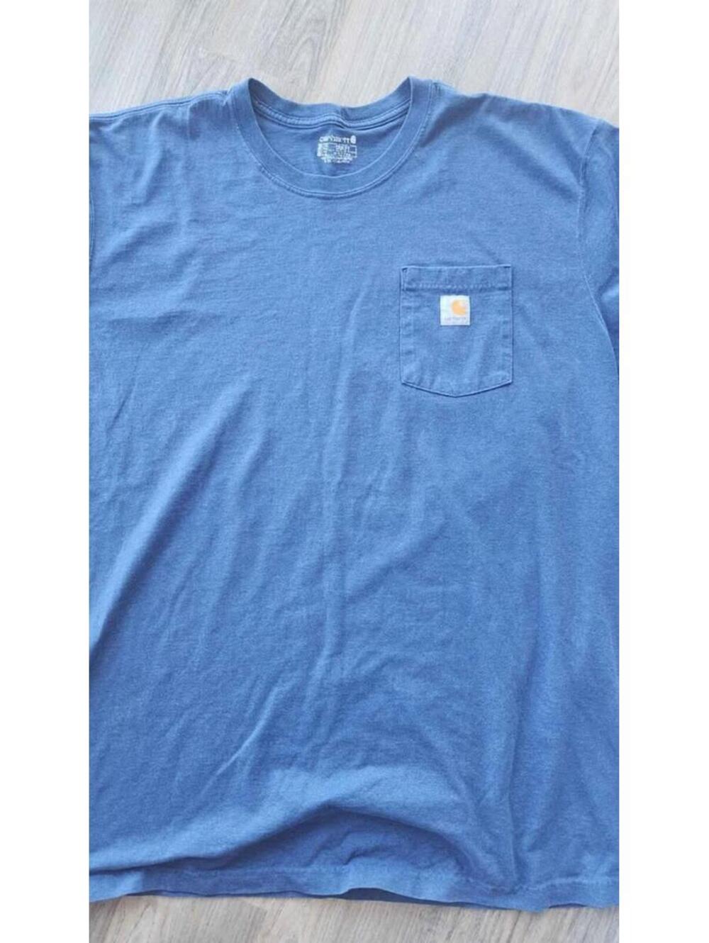 Carhartt Blue Pocket Tee 3XL Tall